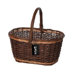 Wald und Wiesenkorb Weide Oval Grün 46 cm für...