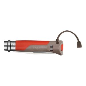 Opinel No 08 Outdoor Rot wetterfestes Taschenmesser mit...